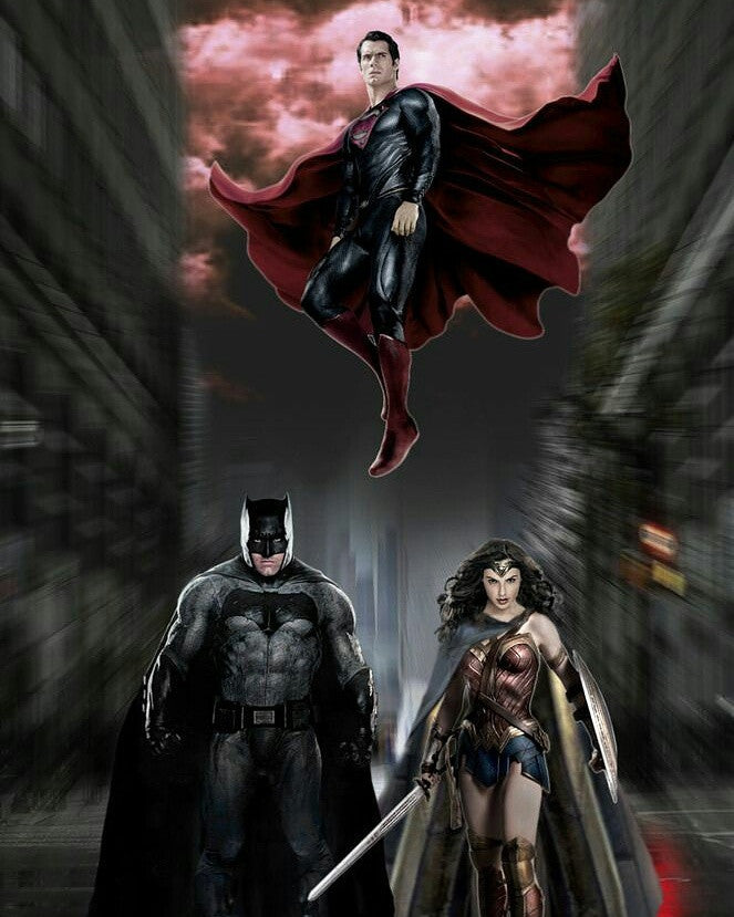 I really like this, however I don't know who the artist is. Batman V Superman movie coming Soon  Dawn Of Justice March - 23- 2016...