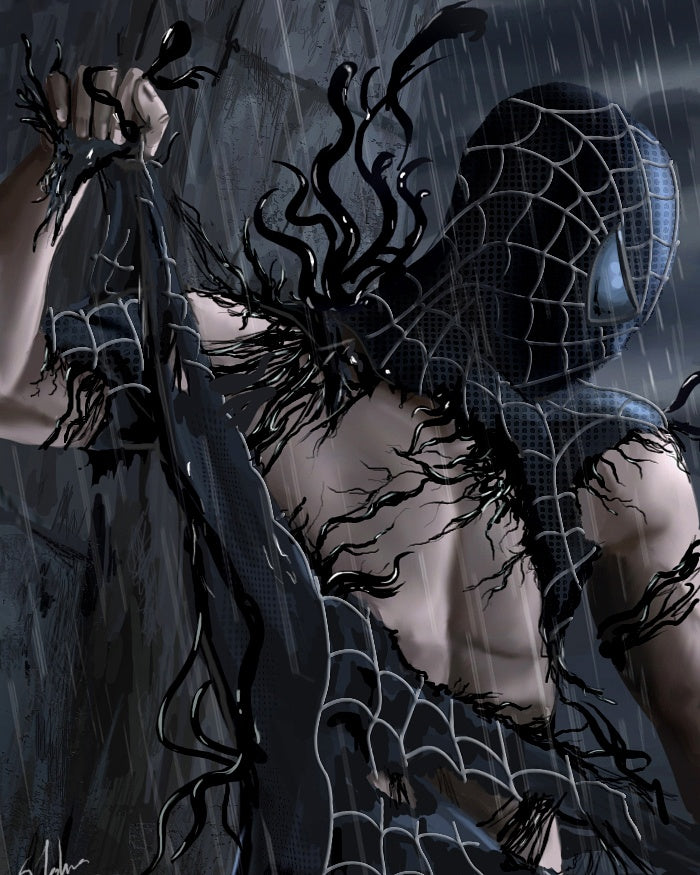 VENOMIZED MAY HAVE EXPLAINED THE RETURN OF SPIDER-MAN’S BLACK COSTUME !!!!!!