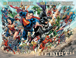 DC Comics Reveals Full "Rebirth" Cast of Characters !!!!!