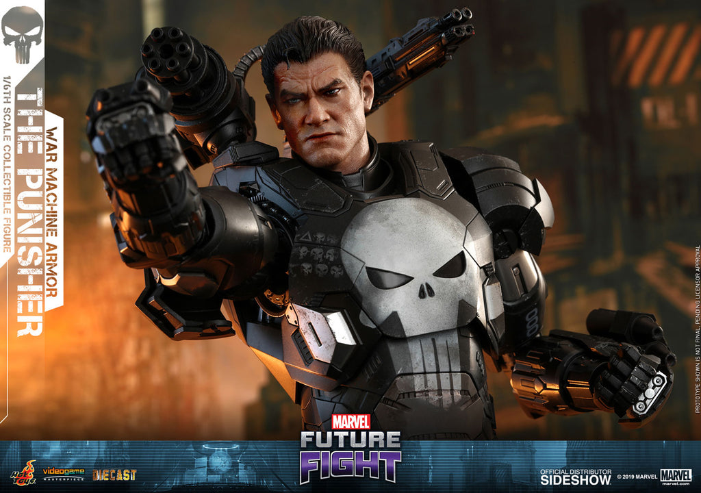 The Punisher War Machine ArmorSixth Scale Figure by Hot Toys Video Game Masterpiece Series - MARVEL Future Fight.