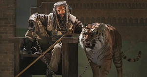 Meet Ezekiel & Shiva In New Walking Dead Photos from The Kingdom !!!!!