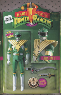 Mighty Morphin Power Rangers  #1 Cover B Variant David Ryan Robinson Action Figure Cover   !!!!