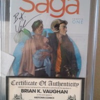 Saga # 1 CGC 9.8 With Signature...