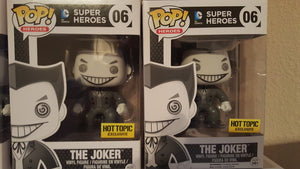 Hot Topic Exclusive Black And White Joker Mystery Funko Pop Black Friday Special !!!