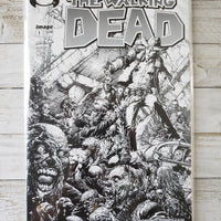 THE WALKING DEAD #1: 15TH Anniversary Blind Unbagged B&W Sketch Finch Variant *NM* !!!!