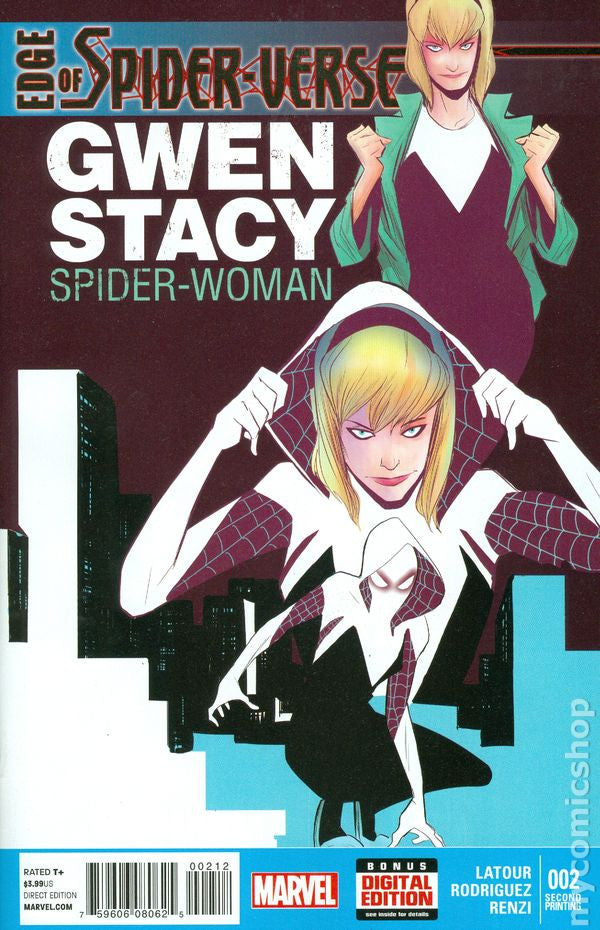 Edge Of Spider-Verse # 2  2nd Print, NM