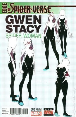 Edge Of Spider-Verse # 2  3rd Print  *NM*  Gwen First Appearance !!
