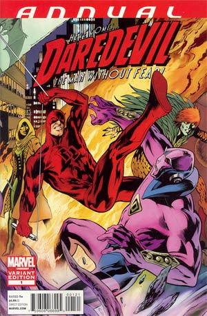 Daredevil Vol 3 Annual #1  Alan Davis Variant Cover