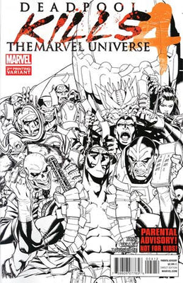Deadpool Kills Marvel Universe # 4  2ND PTG  Variant  CVR  VF- NM  !!!!