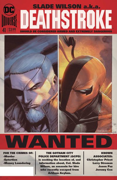 Deathstroke # 41 Terminus Agenda.  *NM*