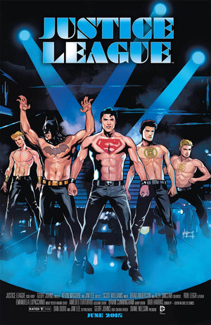 Justice League Vol 2 # 40 Cover B Variant Magic Mike WB Movie Cover *NM*  (2015)
