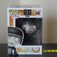 The Walking Dead Prison Guard Walker  # 68   TV Series 3 / Funko Pop !  Retired