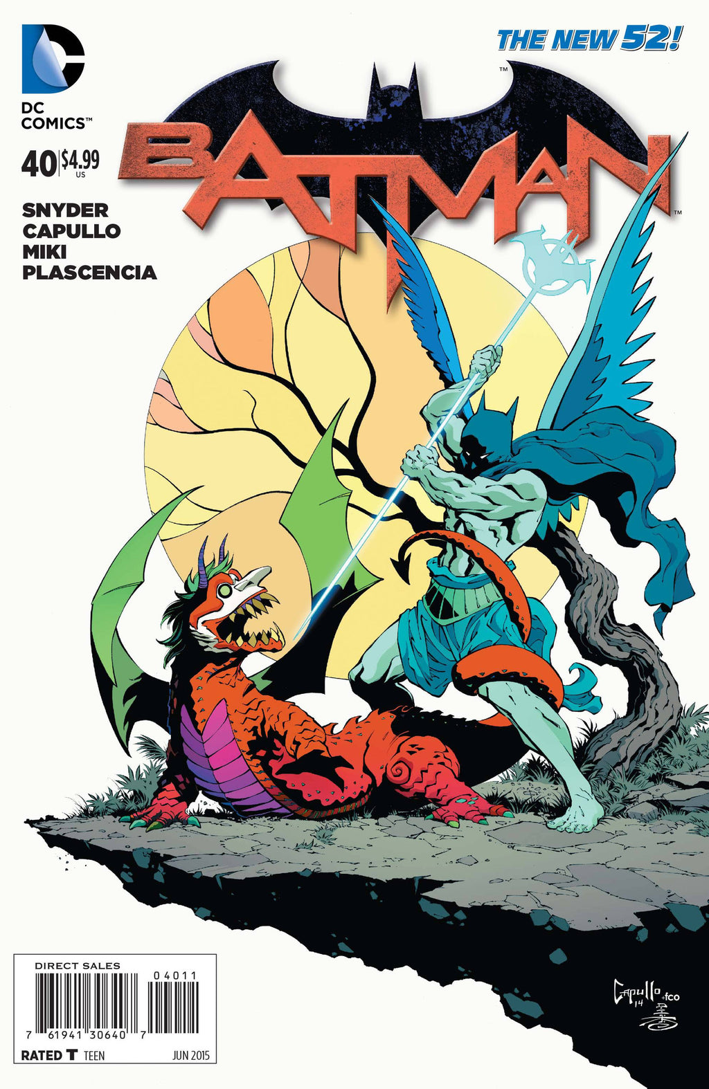 Batman #40  Cover A  *NM*  (2015)