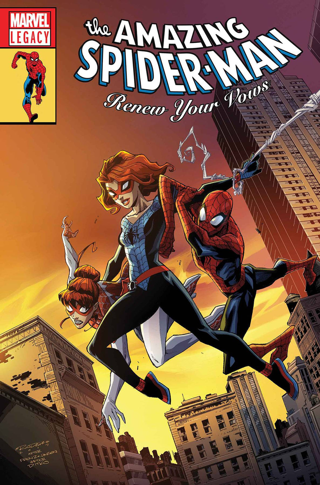 Amazing  Spider -Man Renew Your Vow #13 Cover B Variant Randolph Lenticular  NM...