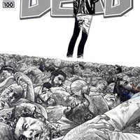 The Walking Dead # 100  B&W Sketch Variant and more NM /  DEATH OF GLENN ! 1st NEGAN