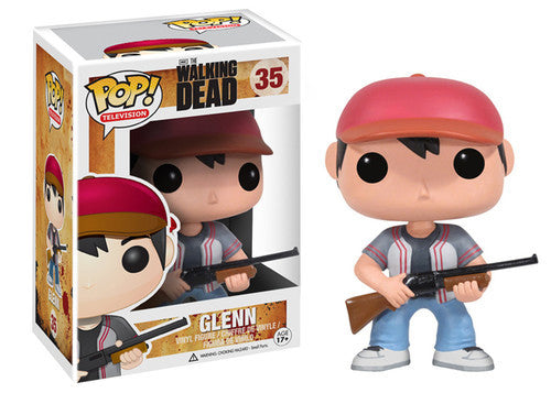 Walking Dead Funko Pop !! Television Glenn Vinyl Figure # 35   * NIB*
